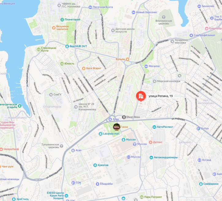 Гараж/парковка Репина улица, д.19