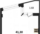 -комн, 47.5 кв м, этаж 2/5 Летчиков улица, д.10