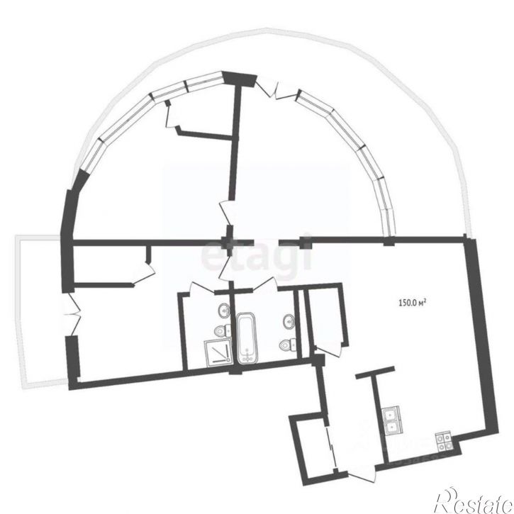 4-комн квартира ул Ялтинская, 16,  д. 16