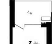 -комн, 30.35 кв м, этаж 2/6 шоссе Качинское, д.31Д
