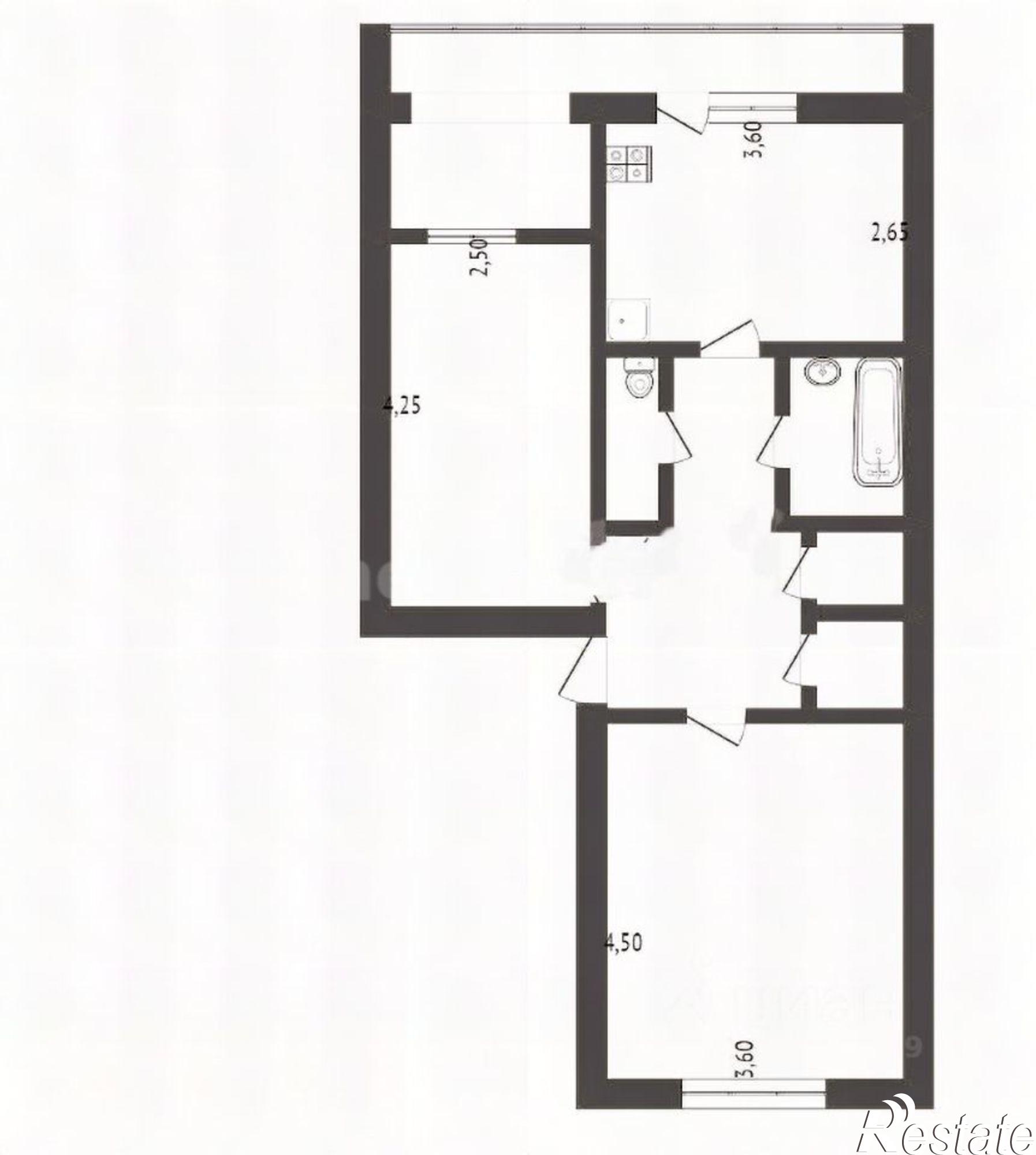 Купить квартиру за 17 000 000 рублей на улица Надежды Островской, 14А