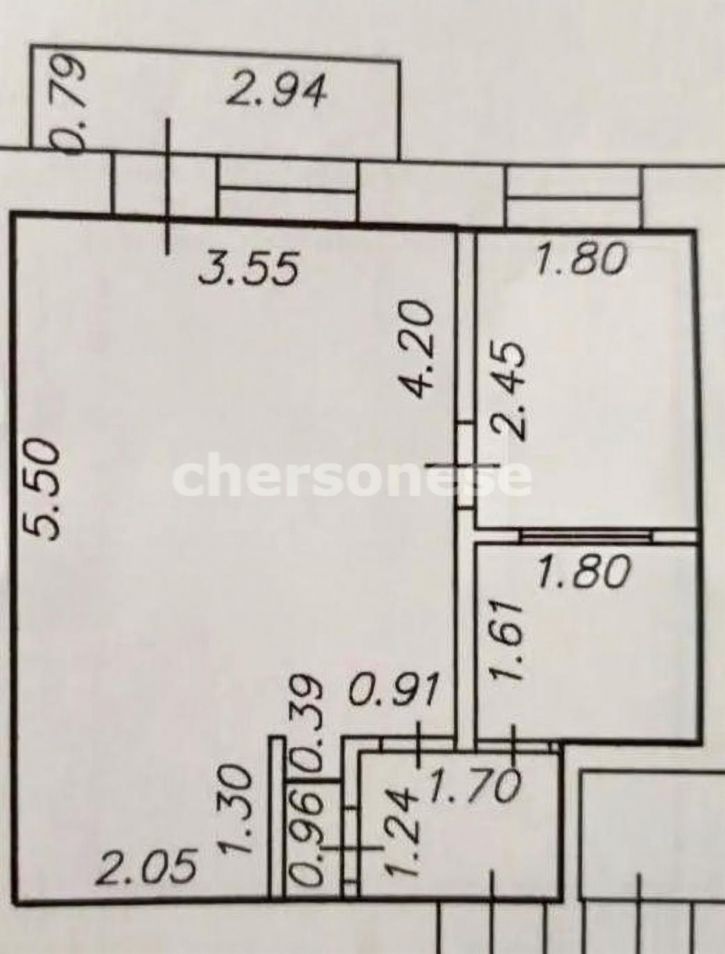 1-комн квартира Балаклавская улица, д.3