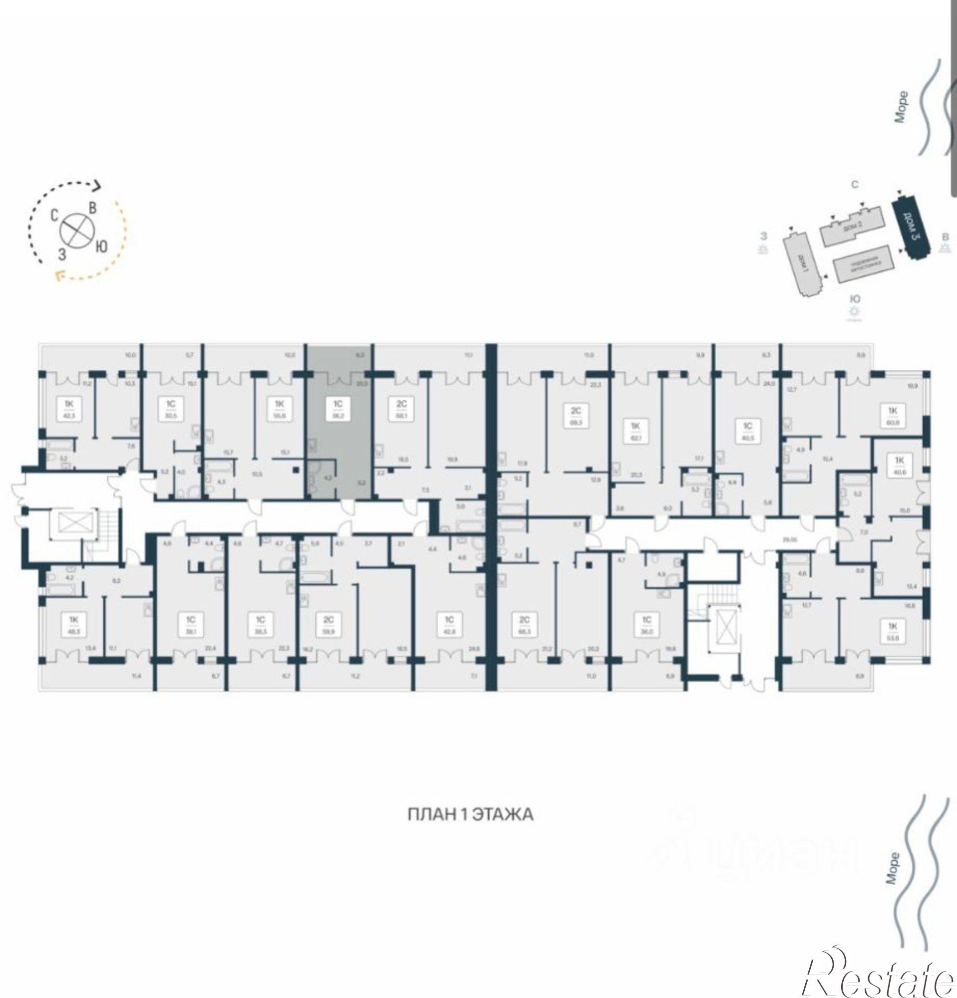 Купить квартиру за 13 550 000 рублей на Севастопольское шоссе, 2А