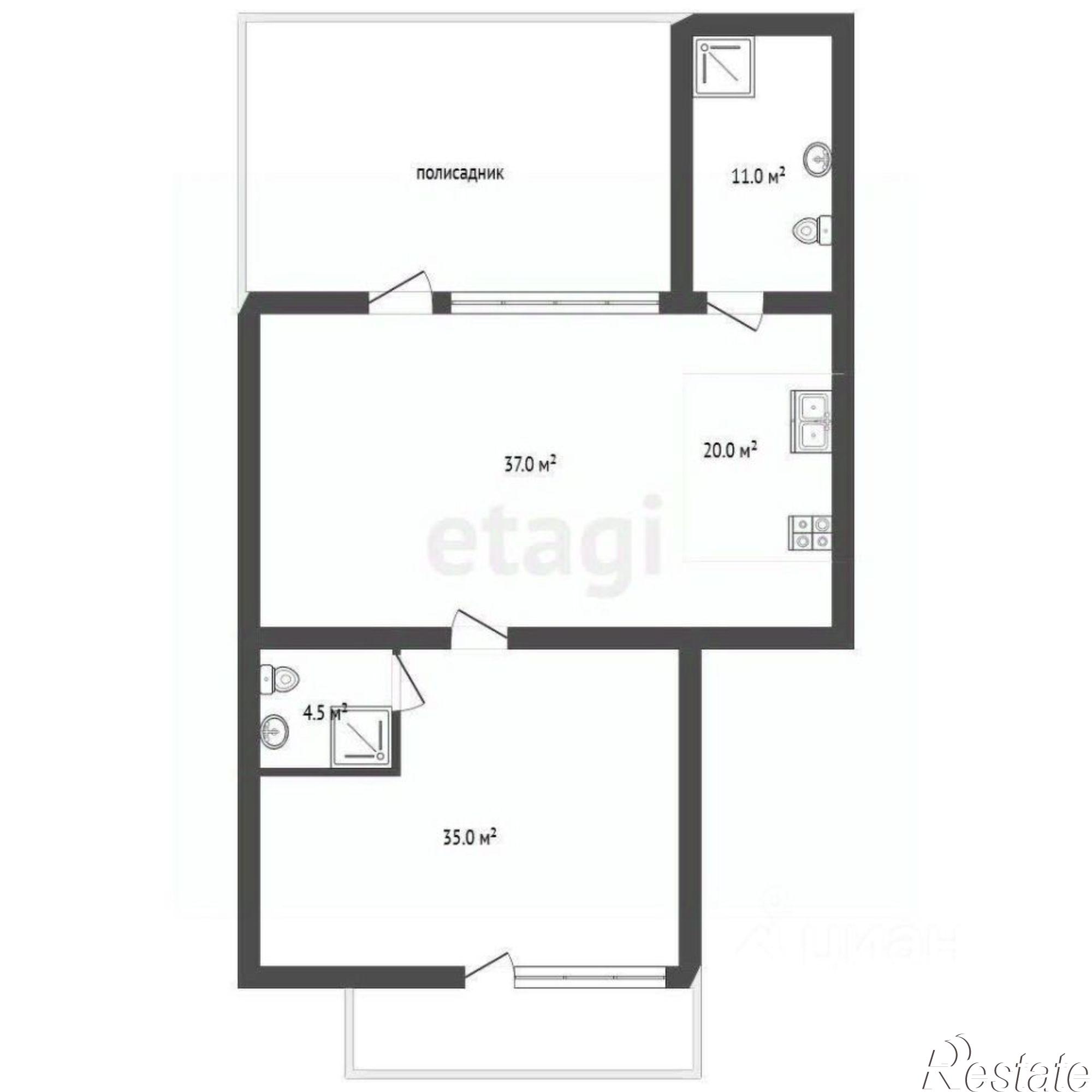 Купить квартиру за 17 500 000 рублей на ул Челюскинцев, 57/2