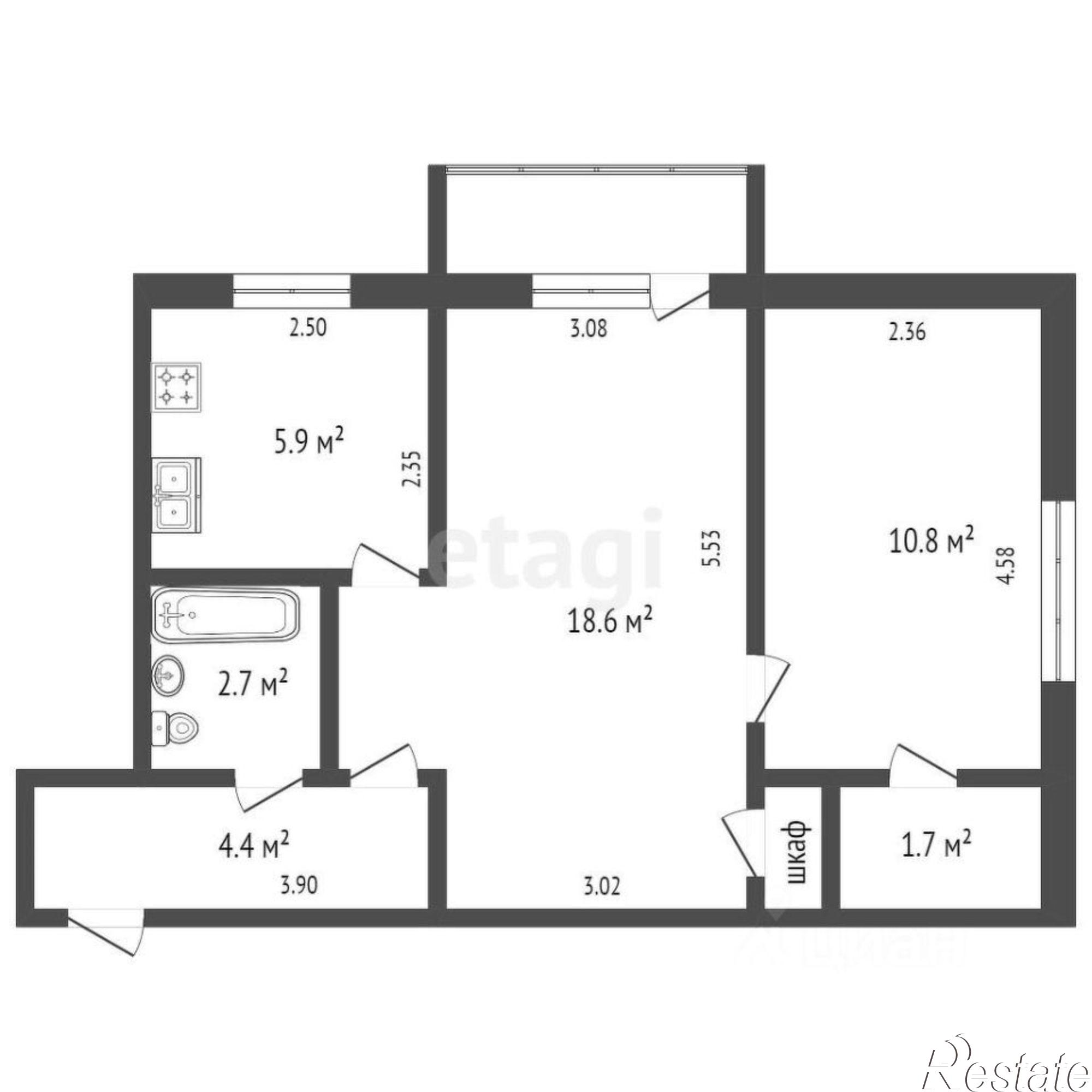 Купить квартиру за 8 200 000 рублей на городской округ Евпатория