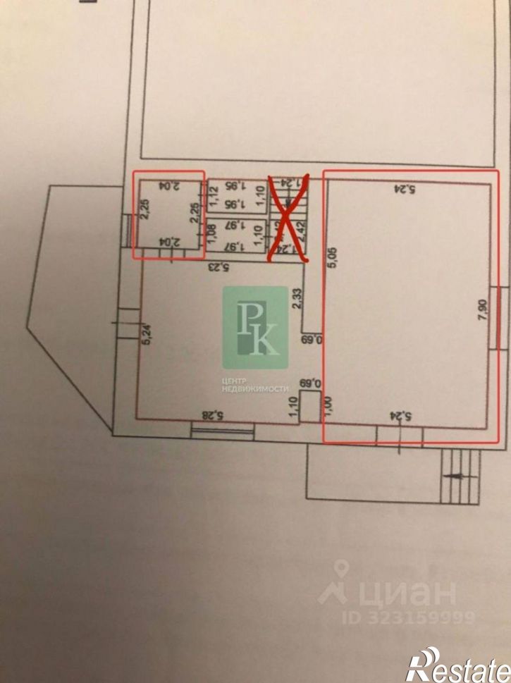 Торговое помещение улица Героев Севастополя, д 23