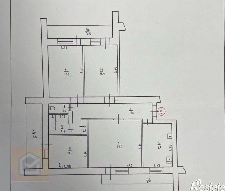 4-комн квартира Евпатория г., Колхозная ул., 2