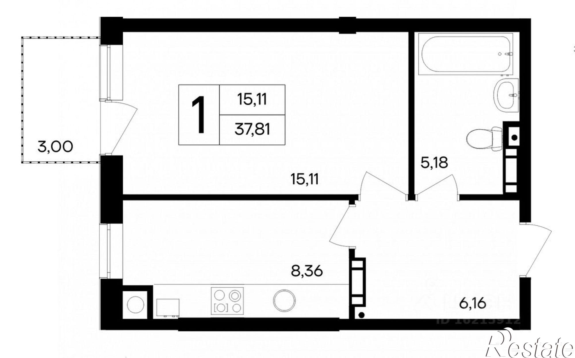 Купить квартиру за 11 002 700 рублей на Севастопольская улица, 27