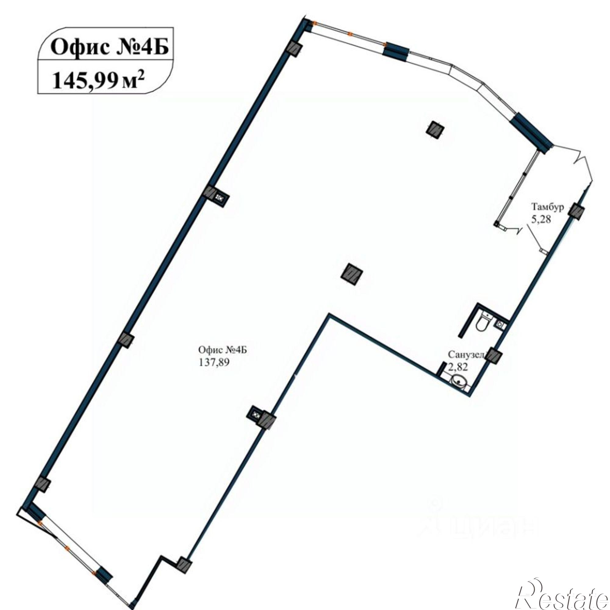 Купить офис, помещение под офис за 35 040 000 рублей на улица Лётчиков, 10