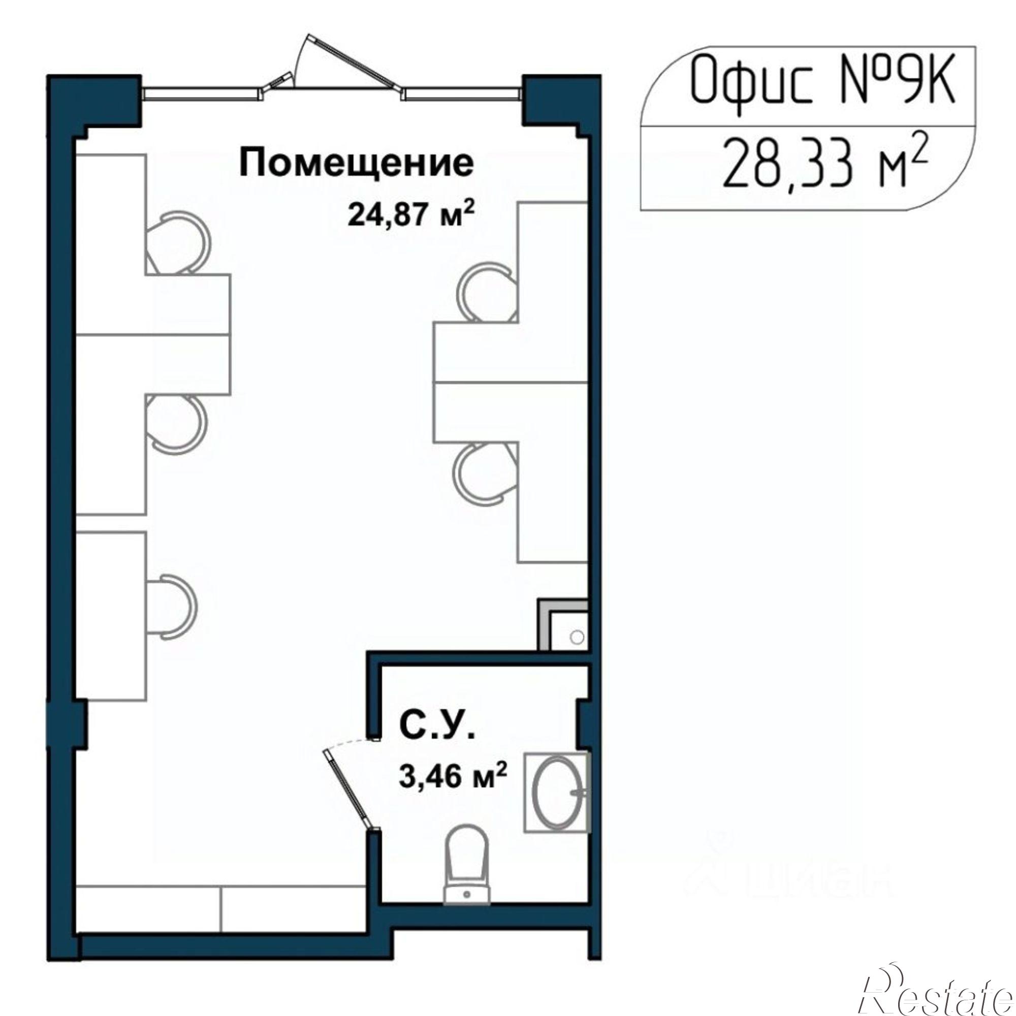 Купить торговое помещение за 8 321 150 рублей на Летчиков, 10 корп.4