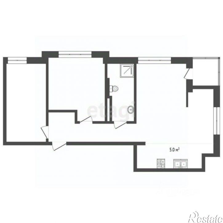 3-комн квартира Кореизское шоссе, 1Д,  д. 1Д