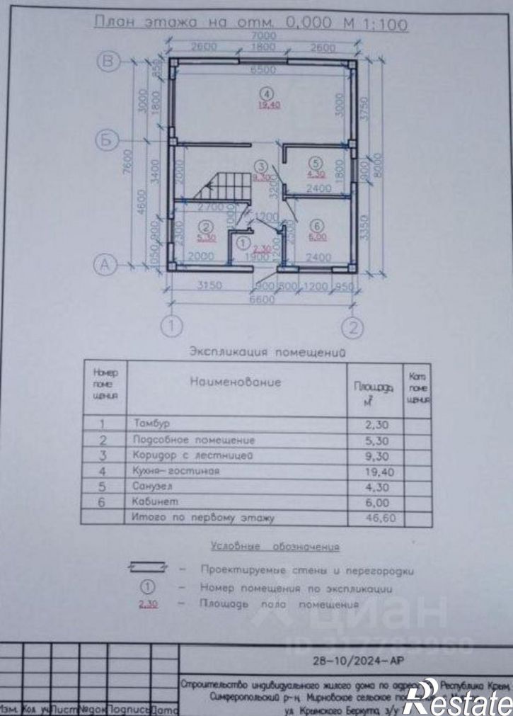 Земельный участок ул Крымского Беркута, 25,  д. 25