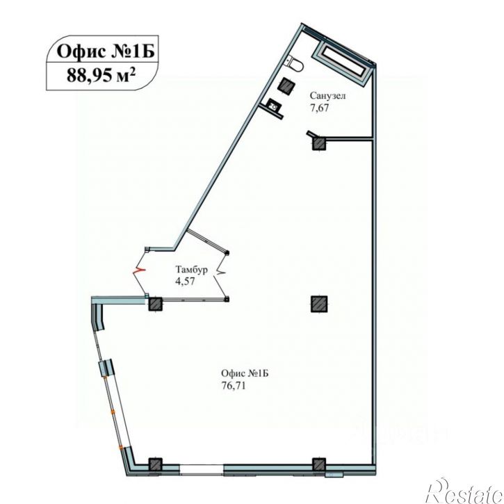 Офис улица Лётчиков, 10,  д. 10