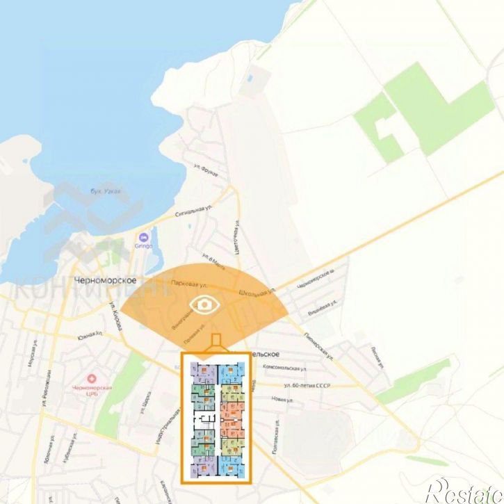 2-комн квартира улица Мира, 43,  д. 43