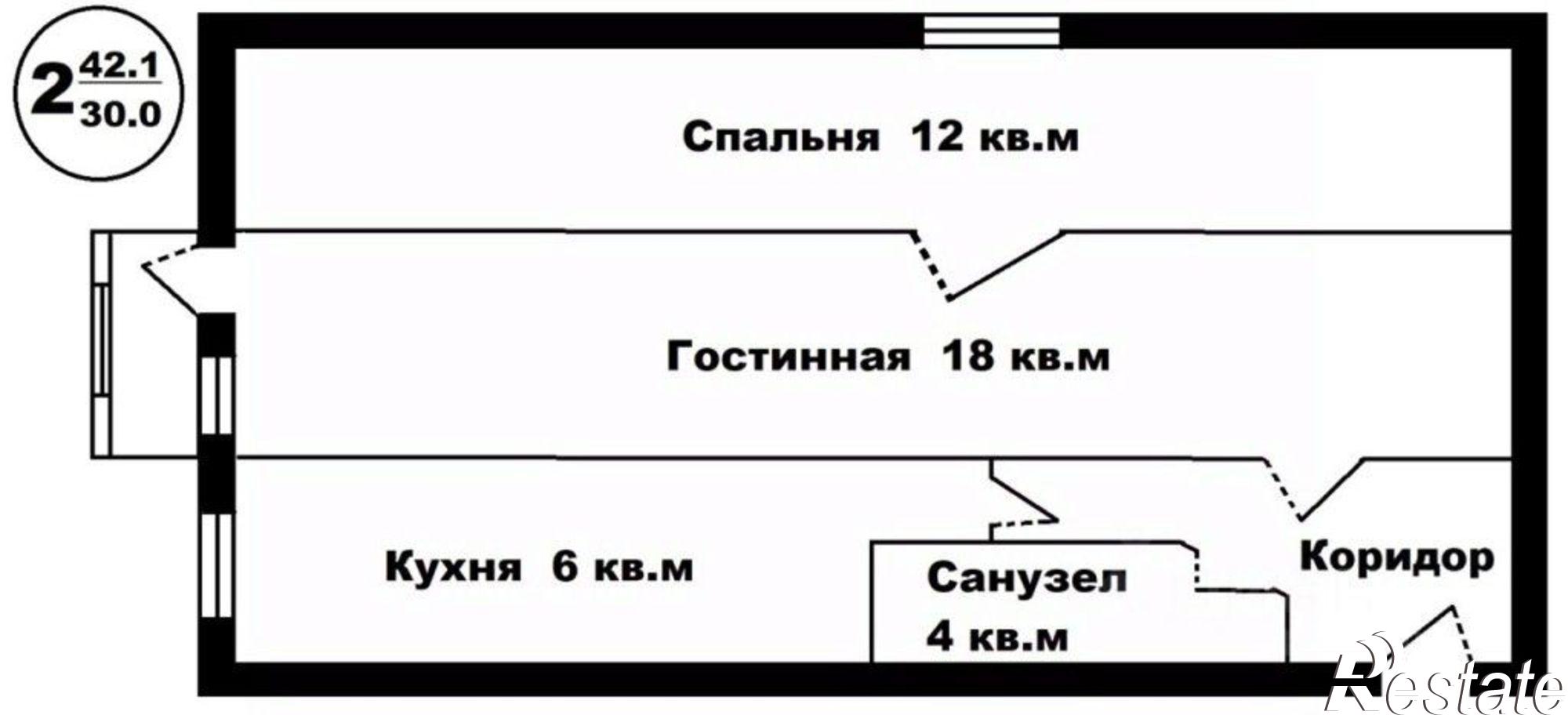 Купить квартиру за 6 490 000 рублей на улица Новикова, 31