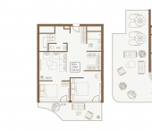 -комн, 134.54 кв м, этаж 4/4 1 Апреля улица, д.1