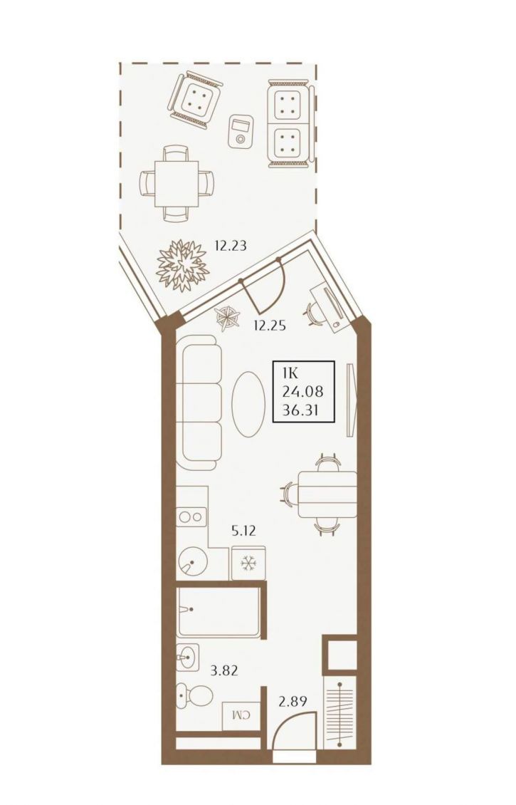 Студия 1 Апреля улица, д.1