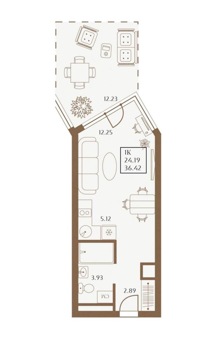 Студия 1 Апреля улица, д.1