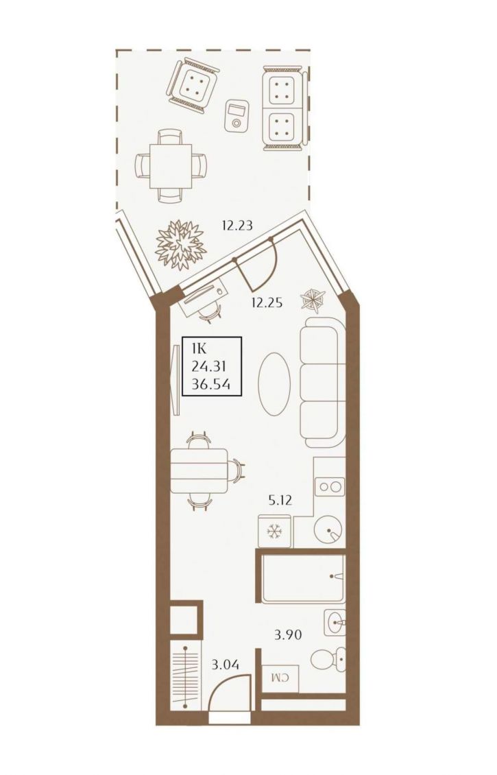 Студия 1 Апреля улица, д.1