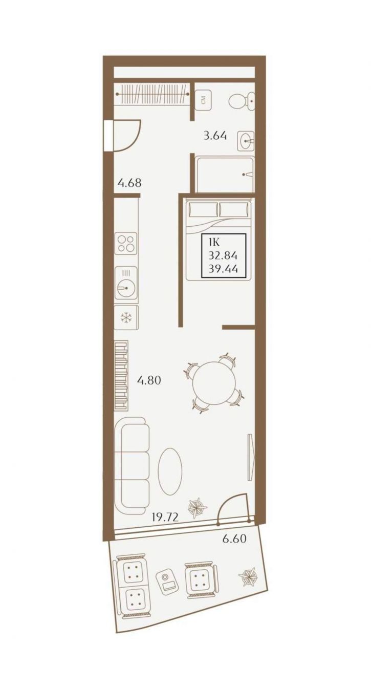 Студия 1 Апреля улица, д.1