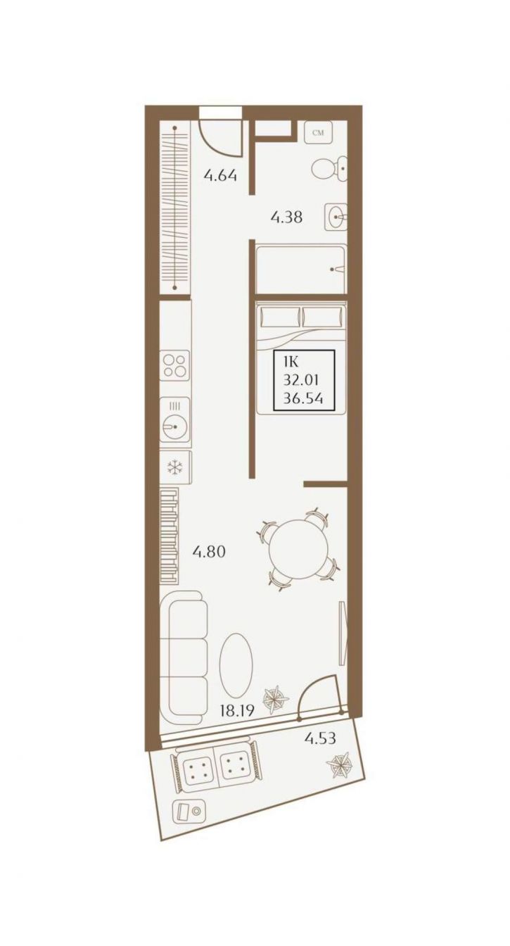 Студия 1 Апреля улица, д.1