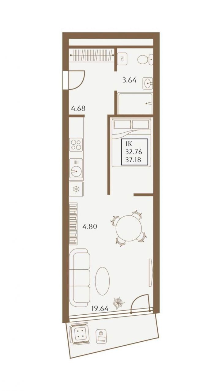 Студия 1 Апреля улица, д.1