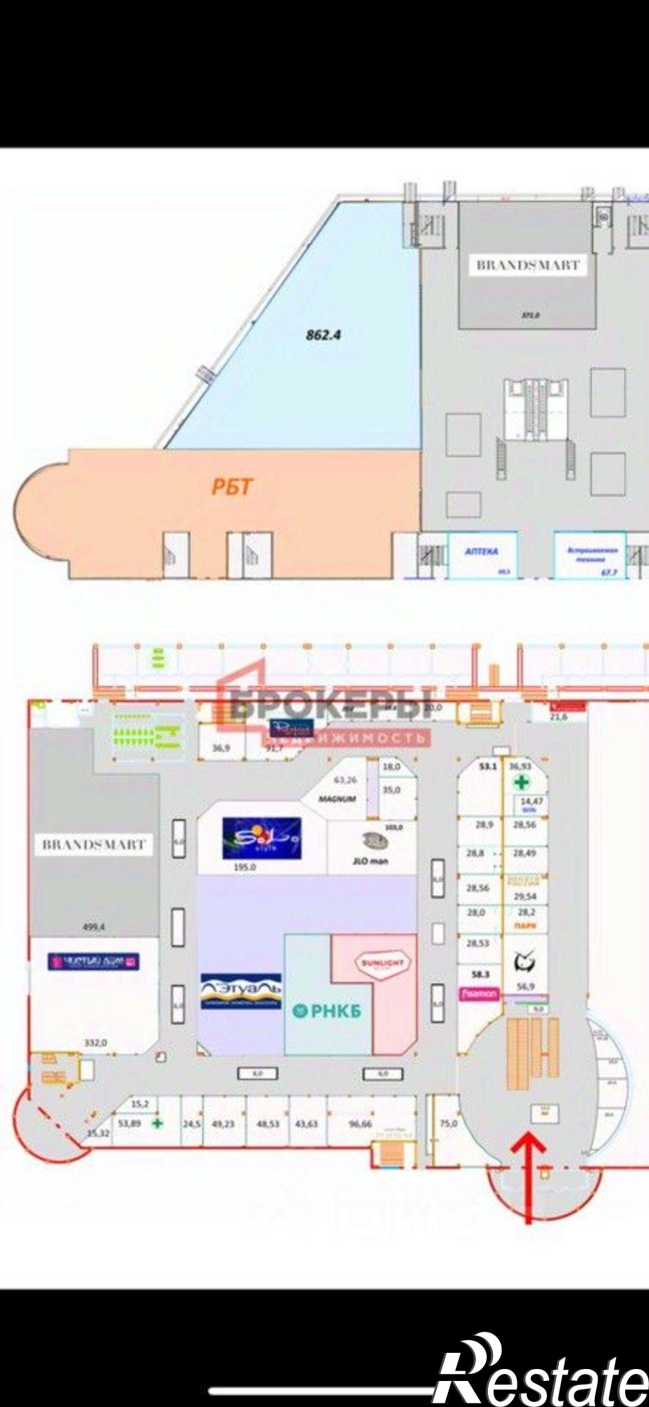 Сдать торговое помещение за 43 404 рублей на проспект Генерала Острякова