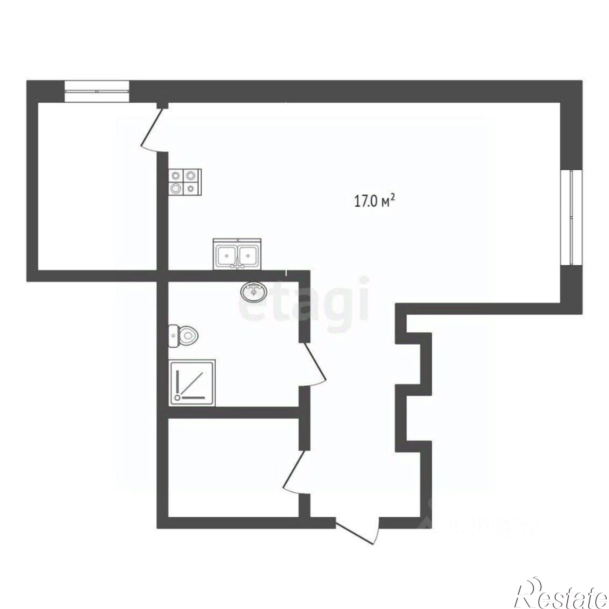 Купить квартиру за 10 500 000 рублей на улица Челнокова, 13 к6