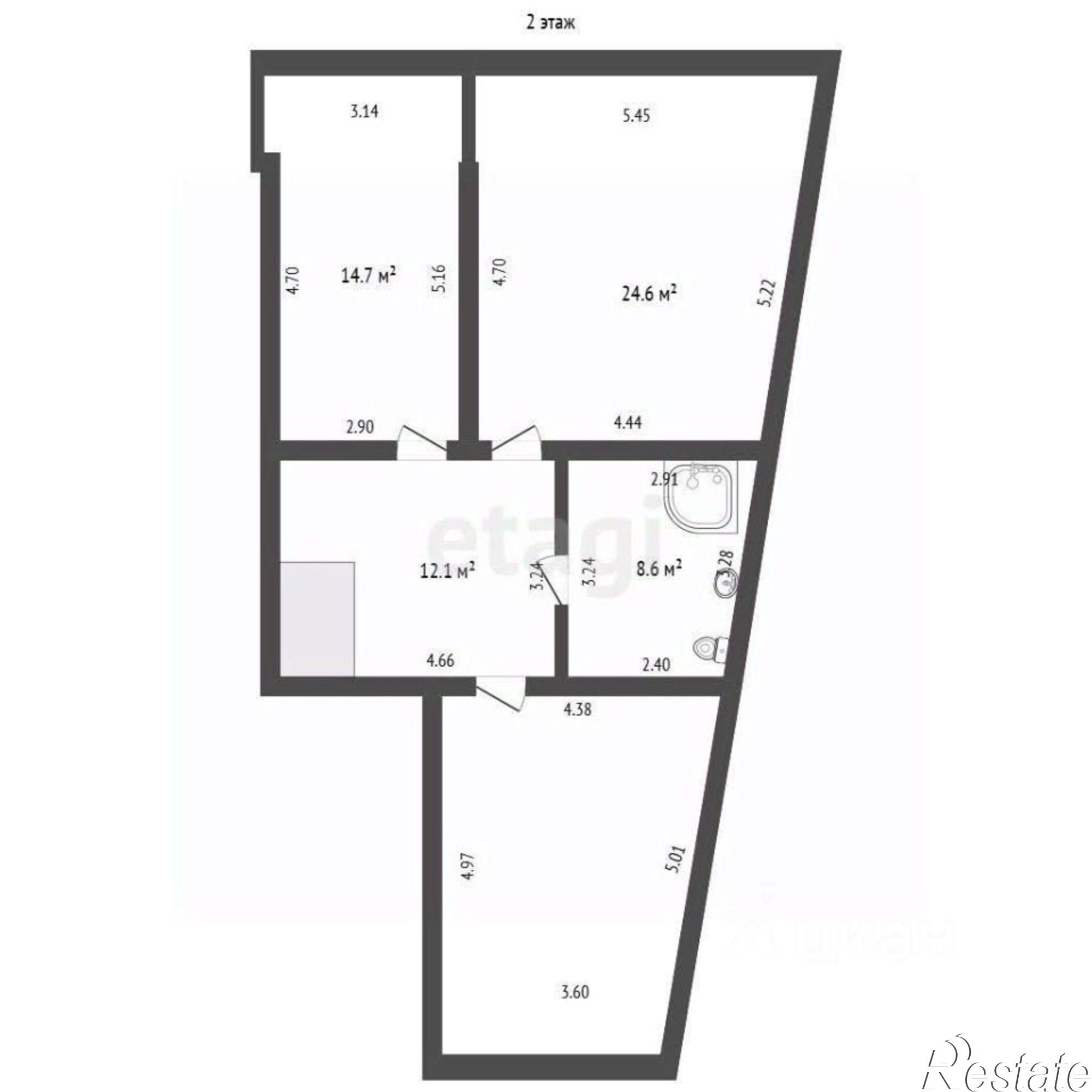 Купить квартиру за 46 500 000 рублей на Античный проспект, 4