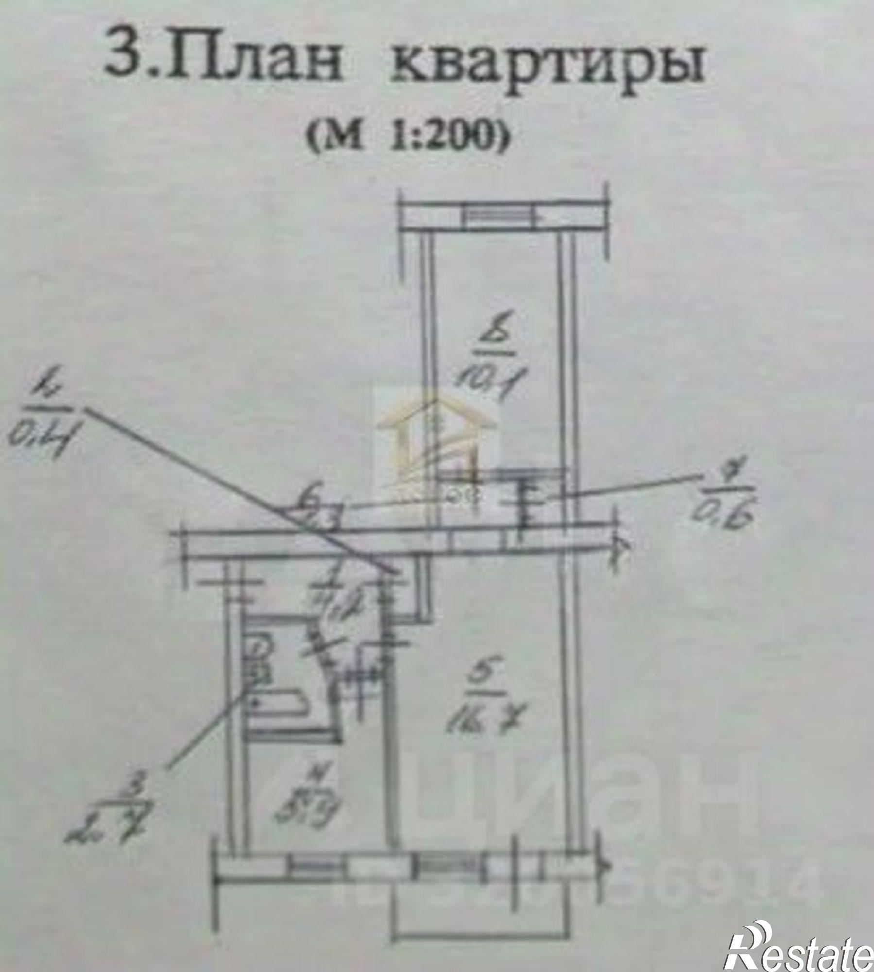Купить квартиру за 6 650 000 рублей на улица Надежды Островской, 9