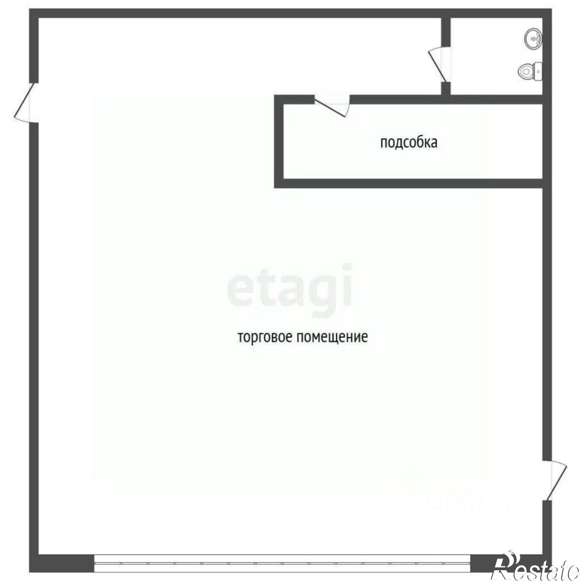 Купить торговое помещение за 21 934 200 рублей на улица Аллея Дружбы, 61