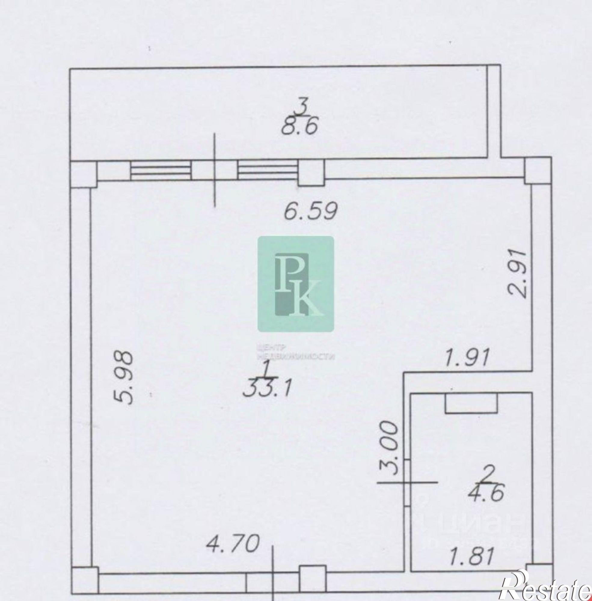 Купить квартиру за 4 600 000 рублей на улица Горпищенко, 104В к2