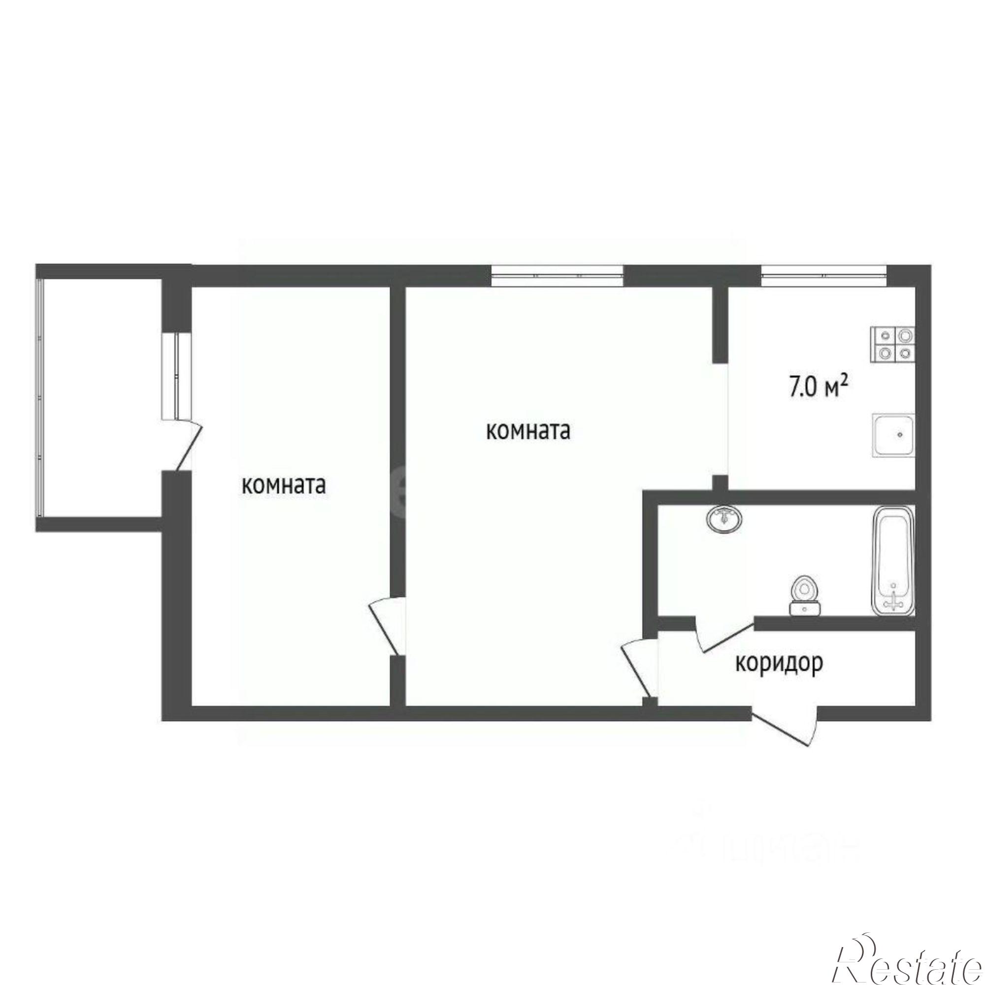 Купить квартиру за 6 500 000 рублей на Новый пер, 3