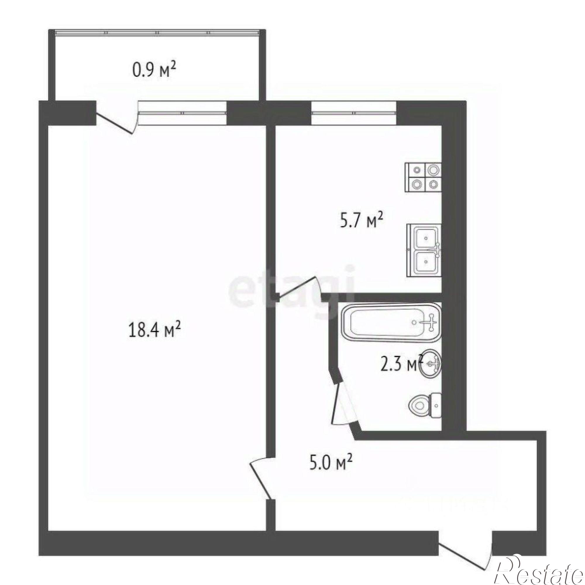 Купить квартиру за 2 800 000 рублей на улица Иванищева, 11
