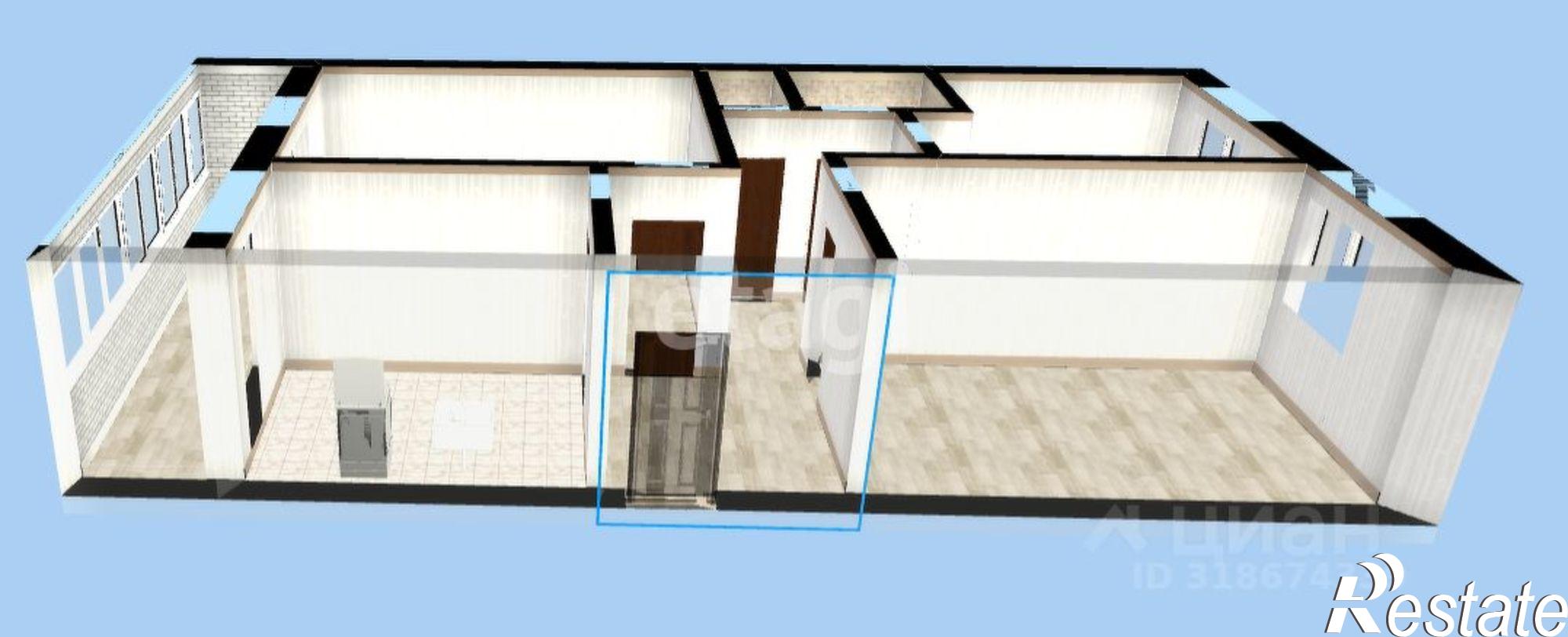 Купить квартиру за 6 700 000 рублей на Северная улица, 11