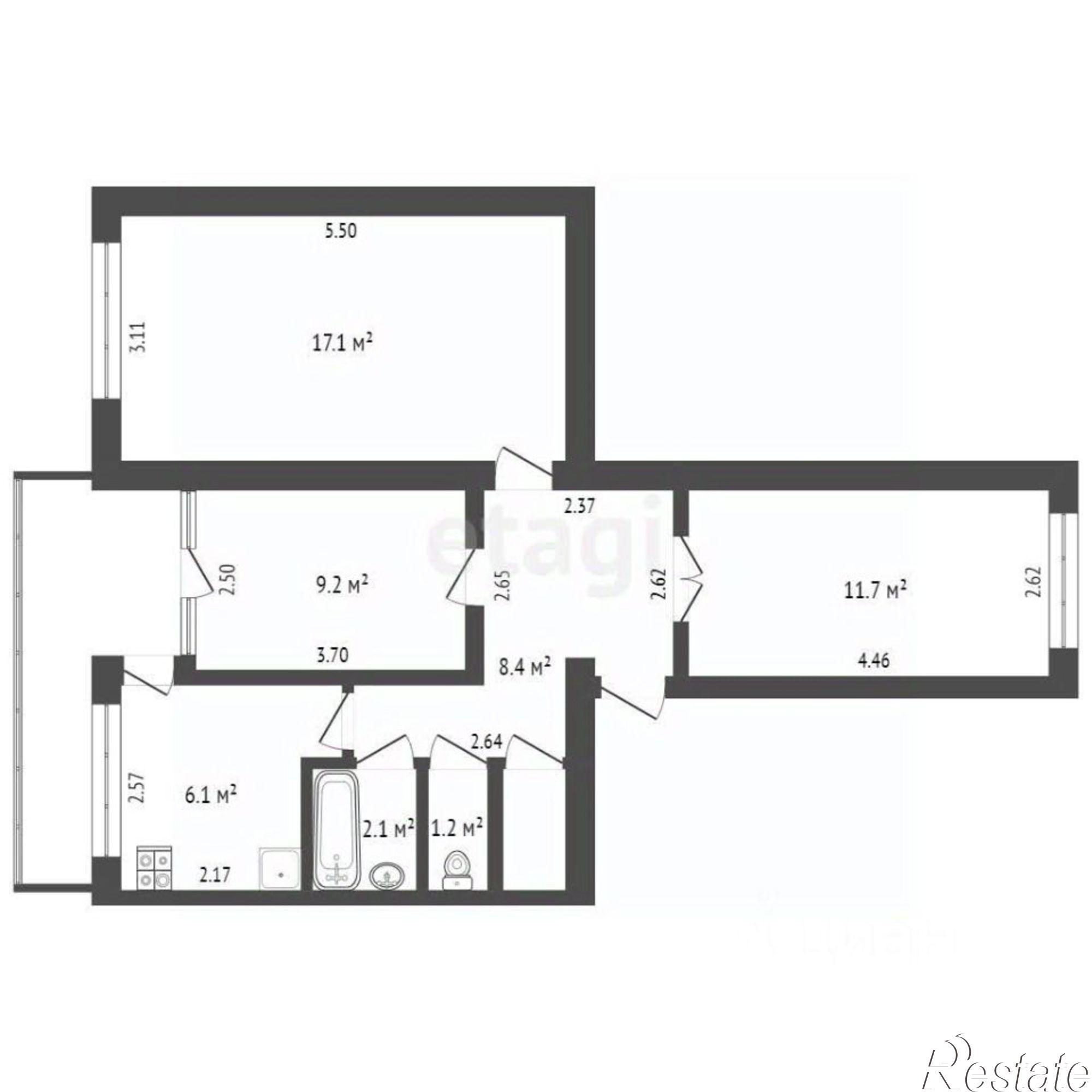 Купить квартиру за 8 500 000 рублей на улица Мичурина, 88