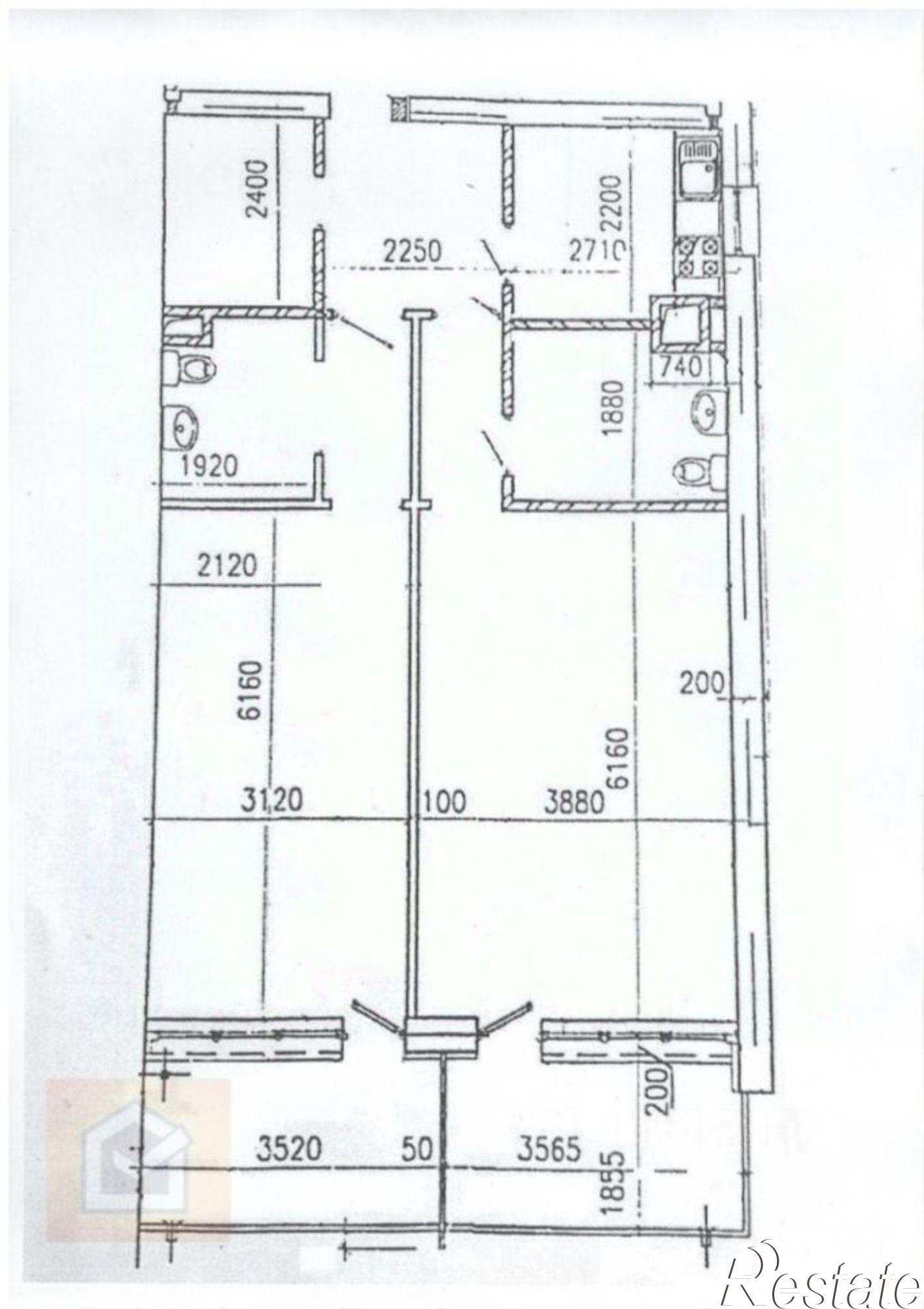 Купить квартиру за 19 800 000 рублей на улица Авиаторов, 1
