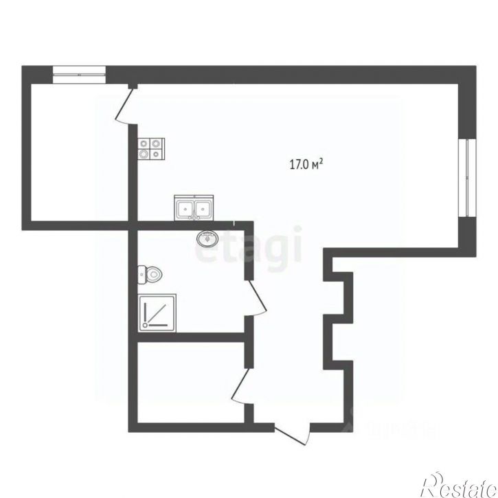 2-комн квартира улица Челнокова, 13 к6,  д. 13 к6