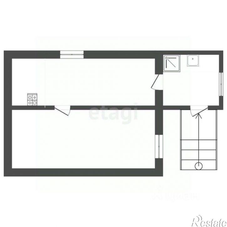 1-комн квартира улица Ленина, 64,  д. 64