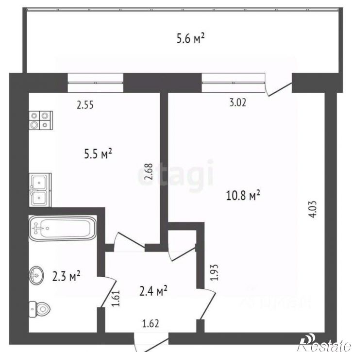 1-комн квартира ул Кирова, 11А,  д. 11А