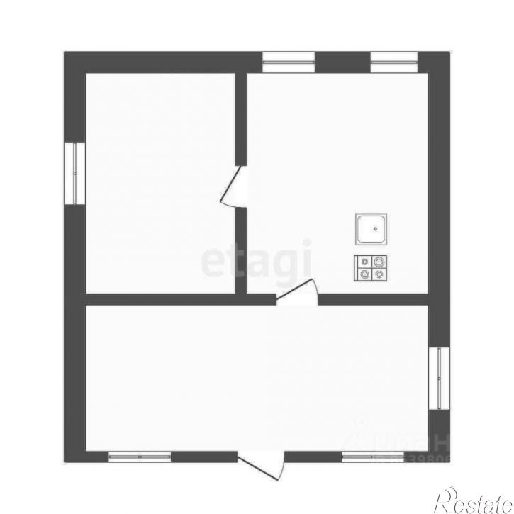 3-комн квартира ул Октябрьская, 42,  д. 42