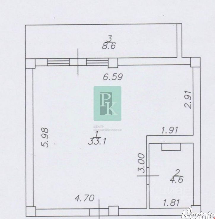 1-комн квартира улица Горпищенко, 104В к2,  д. 104В к2