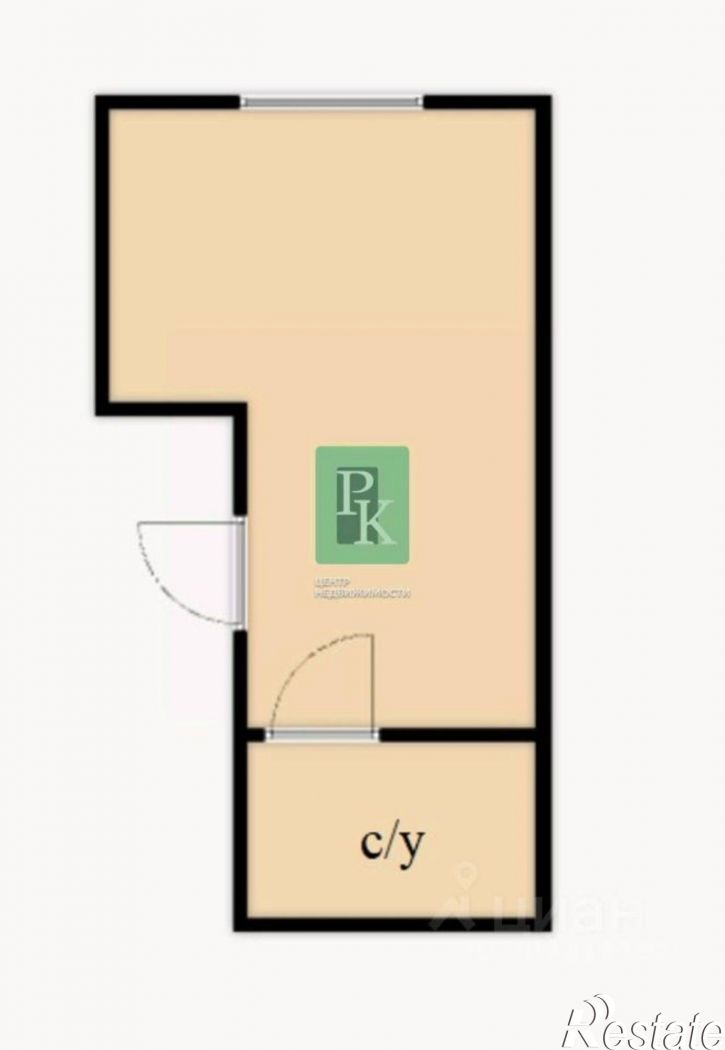 1-комн квартира улица Рубежная, д 8