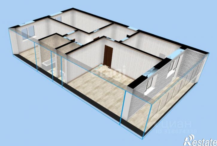 3-комн квартира Северная улица, 11,  д. 11