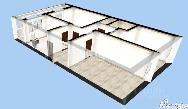 3-комн квартира Северная улица, 11,  д. 11