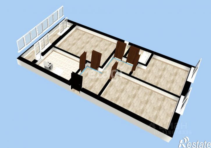 3-комн квартира Северная улица, 11,  д. 11