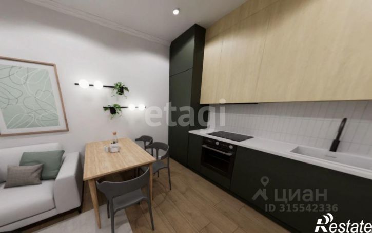 1-комн квартира ул Парковая, 1 2,  д. 1 2,  к. 2