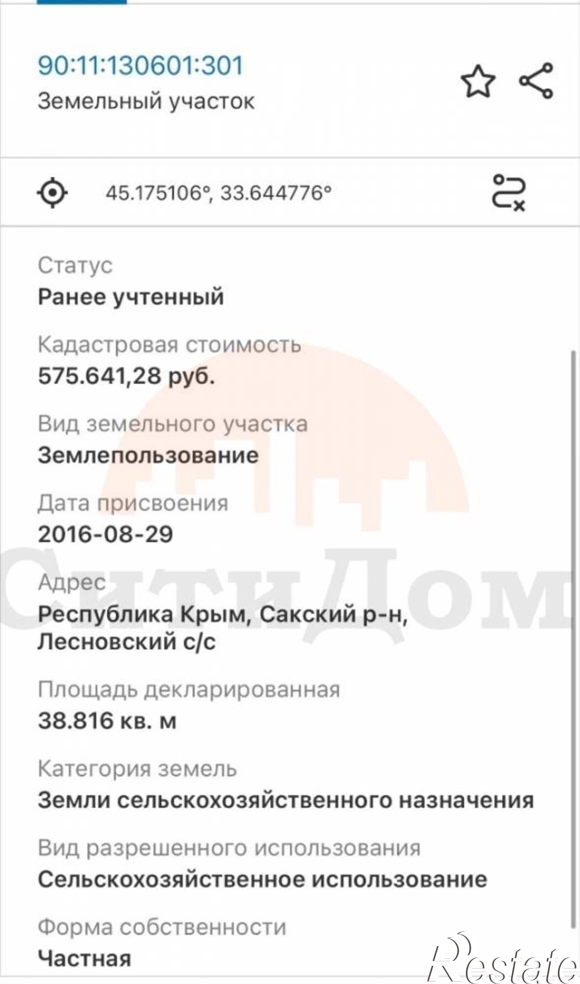 Купить землю, земельный участок за 1 000 000 рублей на Садовая ул.