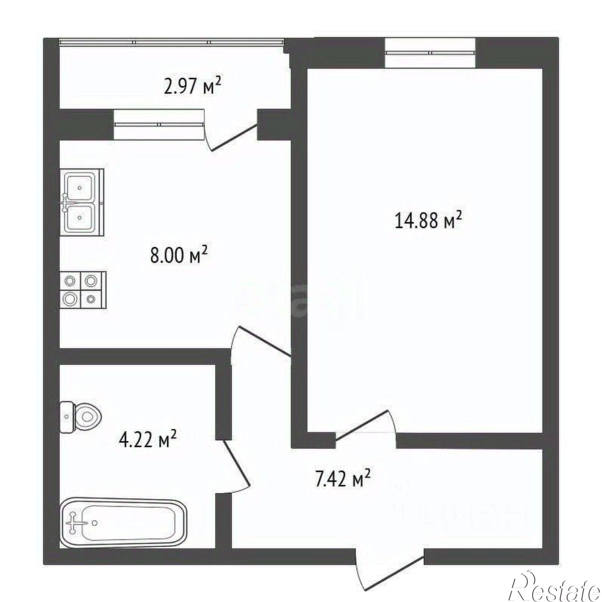 Купить квартиру за 5 300 000 рублей на Симферопольский район
