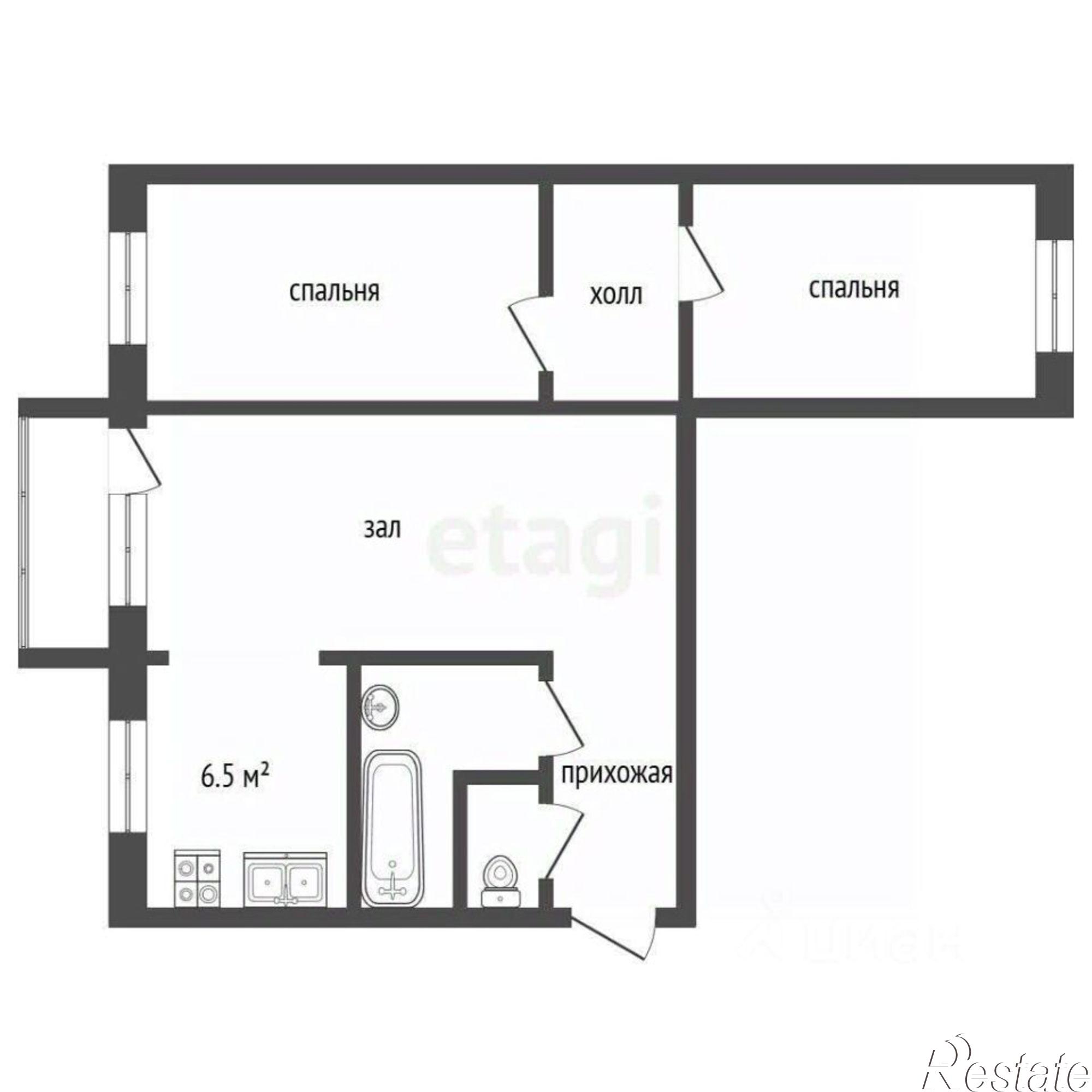 Купить квартиру за 11 900 000 рублей на улица Героев Бреста, 3